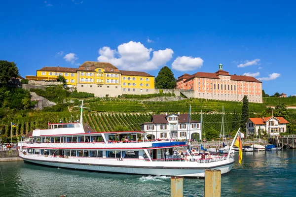 Marina Meersburg Lake Constance Γερμανία — Φωτογραφία Αρχείου