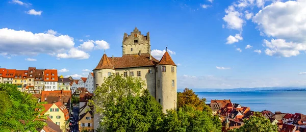 Κάστρο Στο Meersburg Λίμνη Constance Γερμανία — Φωτογραφία Αρχείου