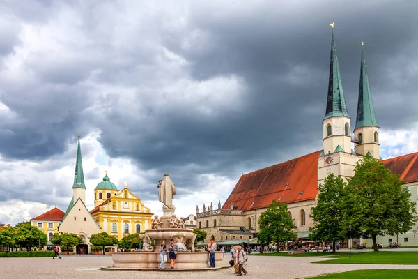 Plac Kaplicy Altoetting Bawaria Niemcy — Zdjęcie stockowe