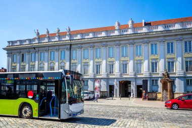 Ansbach, Bavyera, Almanya 'daki Kale 