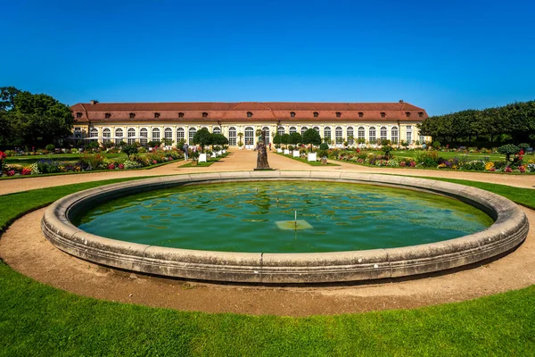 Pomeranč Park Ansbach Bavorsko Německo — Stock fotografie