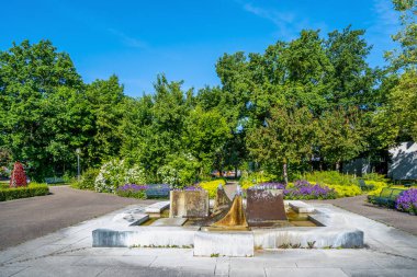Bad Fuessing, Bavyera, Almanya 'daki Spa Parkı 