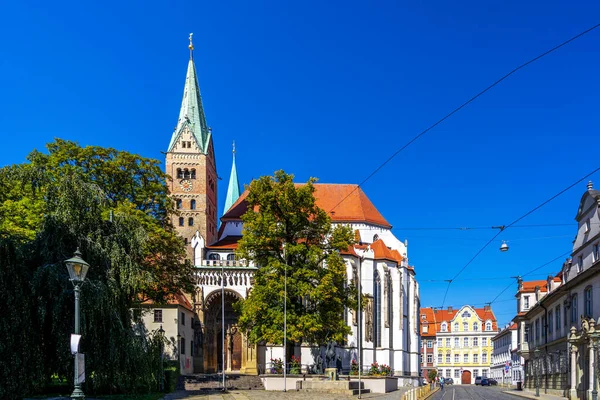 Katedra Augsburgu Bawaria Niemcy — Zdjęcie stockowe