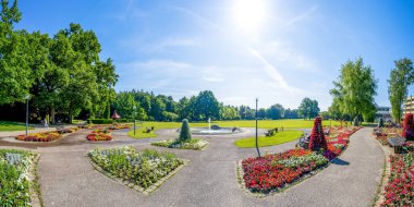 Bad Fuessing, Bavyera, Almanya 'daki Spa Parkı 