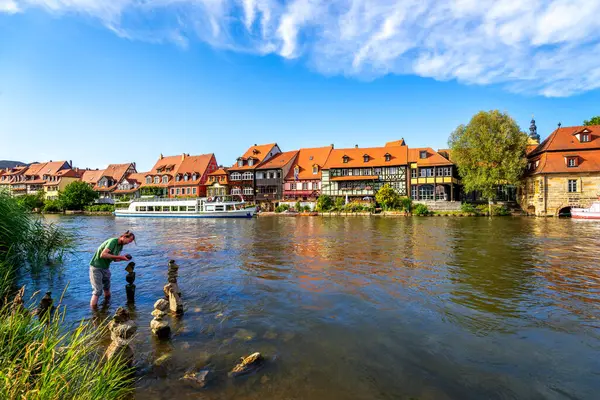 Lilla Venedig Bamberg Bayern Tyskland — Stockfoto