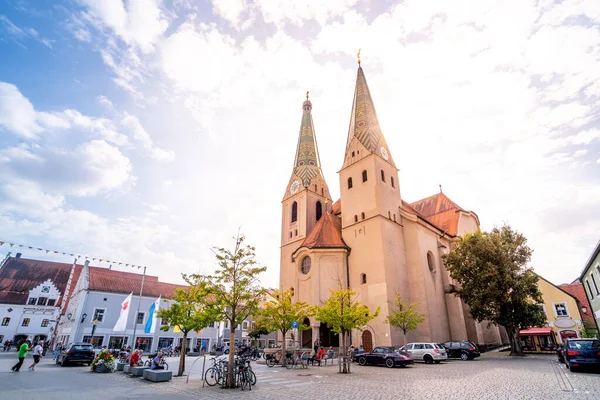 Kirche Walburga Beilngries Bayern Deutschland — Stockfoto