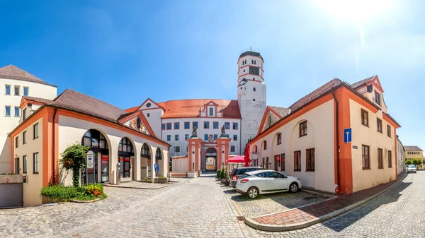 Historische Stadt Dillingen Donau Deutschland — Stockfoto