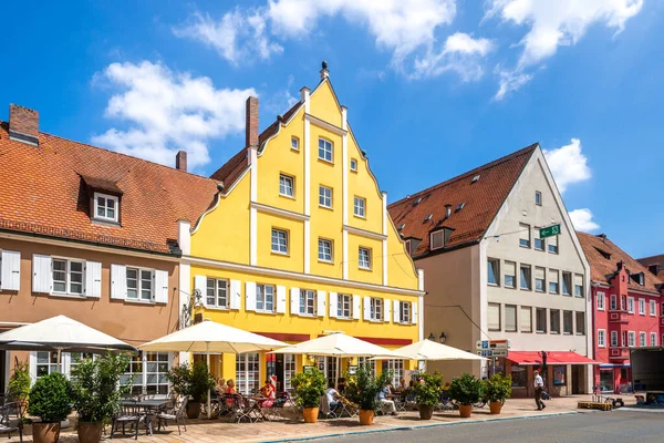 Historische Stadt Donauwörth Bayern Deutschland — Stockfoto