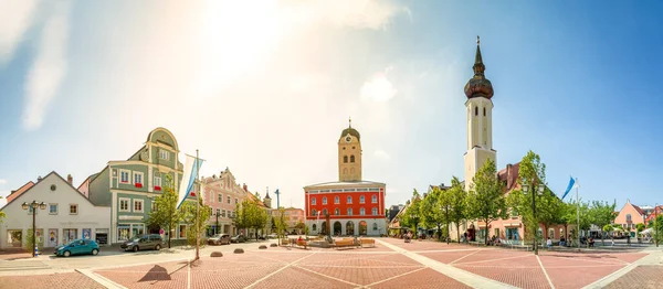 Historiska Staden Erding Bayern Tyskland — Stockfoto