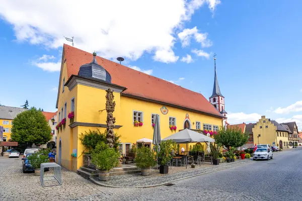 Tarihsel Şehir Frickenhausen Bavyera Almanya — Stok fotoğraf