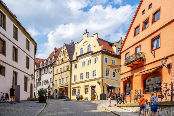 Historical City Fuessen Bavaria Germany — Stock Photo, Image