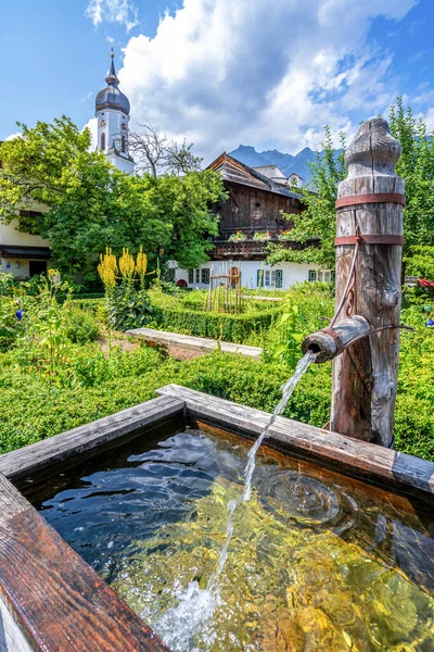 Market Garmisch Partenkirchen Bajorország Németország — Stock Fotó