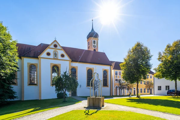 Abbey Oberschoenfeld Gessert Shausen Bavyera Almanya — Stok fotoğraf