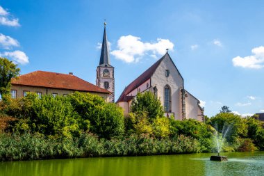 Hammelburg, Bavyera, Almanya 'da Pazar 
