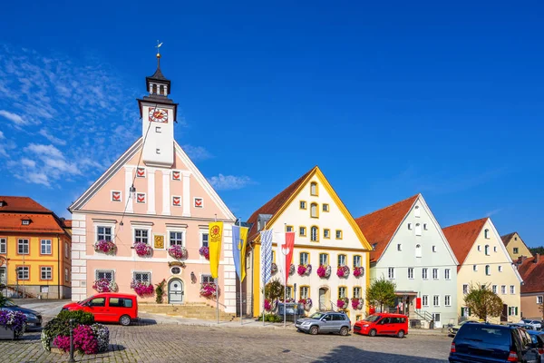 Market Place Greding Bavaria Germany — Stock Photo, Image