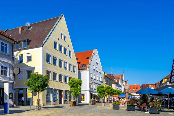 Ciudad Histórica Guenzburg Baviera Alemania —  Fotos de Stock