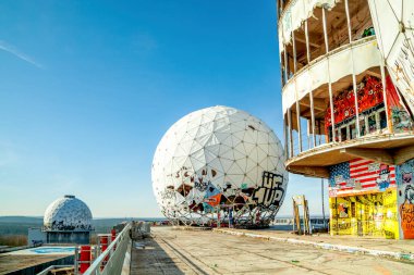 Teufelsberg, Kayıp Yer, Berlin, Almanya 