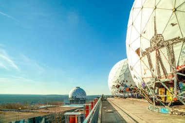 Teufelsberg, Kayıp Yer, Berlin, Almanya 