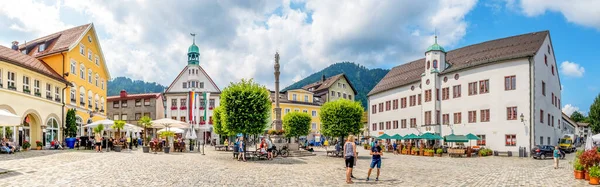 Marknaden Immenstadt Allgaeu Bayern Tyskland — Stockfoto