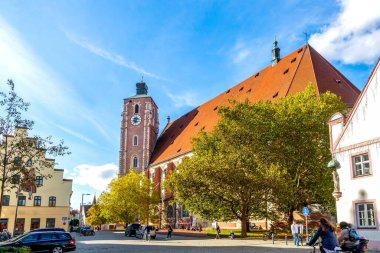 Liebfrauenmnster, Ingolstadt, Bavyera, Almanya 
