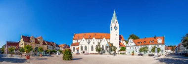 Saint Mang Meydanı, Kempten, Almanya 