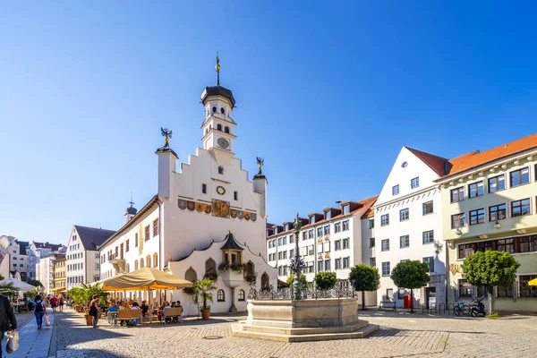 Ayuntamiento Kempten Baviera Alemania — Foto de Stock