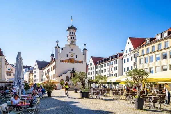 Rathaus Kempten Bayern Deutschland — Stockfoto