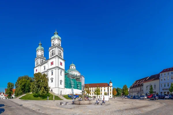 Basilica Saint Lorenz Kempten Baviera Germania — Foto Stock