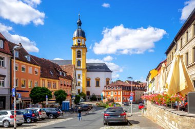 Kitzingen Kilisesi, Bavyera, Almanya 