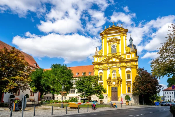 Kościół Kitzingen Bawaria Niemcy — Zdjęcie stockowe