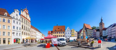 Pazar, Landsberg am Lech, Bavyera, Almanya 