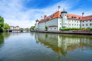Kutsal Ruh Hastanesi, Landshut Şehri, Bavyera, Almanya 