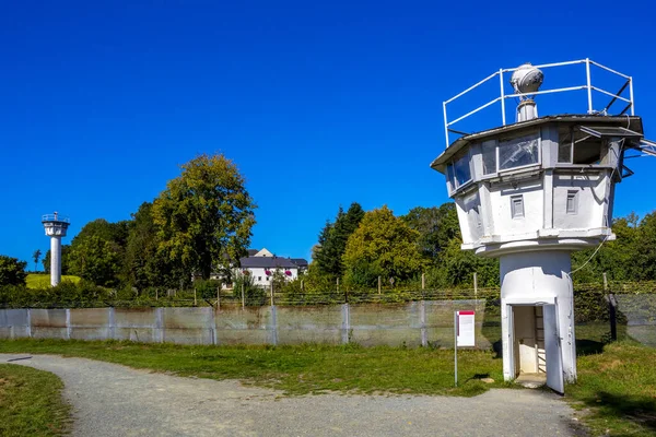 Granica Wewnętrzna Niemczech Moedlareuth Niemcy — Zdjęcie stockowe