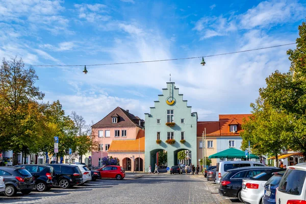 Marktpanorama Neumarkt Der Oberpfalz — Stockfoto