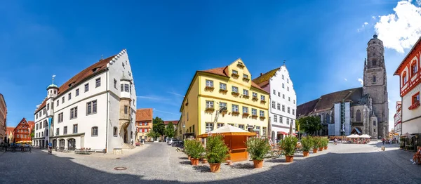 Historiska Staden Noerdlingen Tyskland — Stockfoto