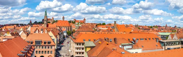 View Kaiserburg Nuremberg Bavaria Germany — Stock Photo, Image