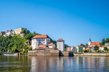 Tarihsel şehir Passau, Bavyera, Almanya 