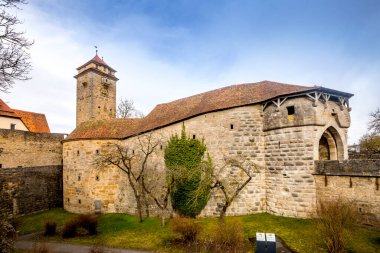 Rothenburg ob der Tauber, Bavyera, Almanya 