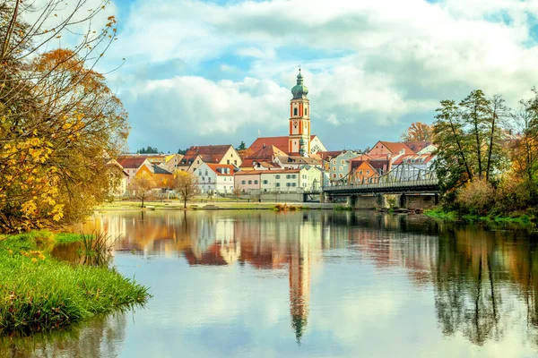 Historisk Stad Roding Bayern Tyskland — Stockfoto