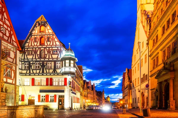 Rothenburg Der Tauber Bajorország Németország — Stock Fotó