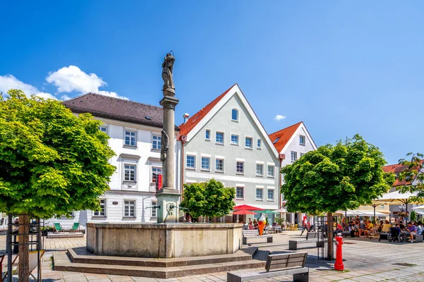Historische Stadt Schongau Bayern Deutschland — Stockfoto