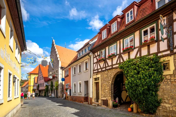 Исторический Город Зоммерхаузен Бавария Германия — стоковое фото