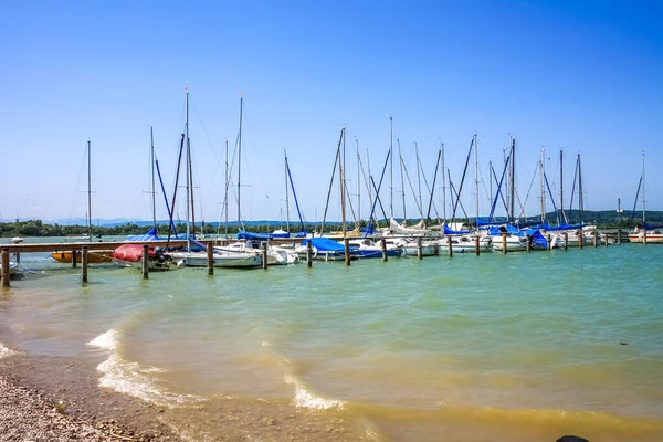 Utsikt Över Sjön Starnberg Bayern Tyskland — Stockfoto