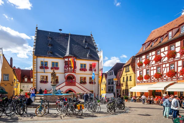Historische Stad Volkach Duitsland — Stockfoto