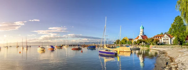 Wasserburg Bodensjön Bayern Tyskland — Stockfoto