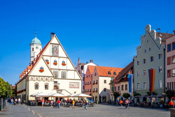 Market Weiden Der Oberpfalz Bajorország Németország — Stock Fotó