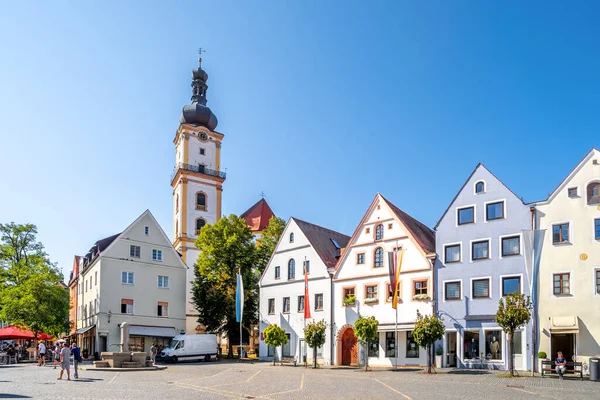 Market Weiden Der Oberpfalz Bavaria Germany — стокове фото