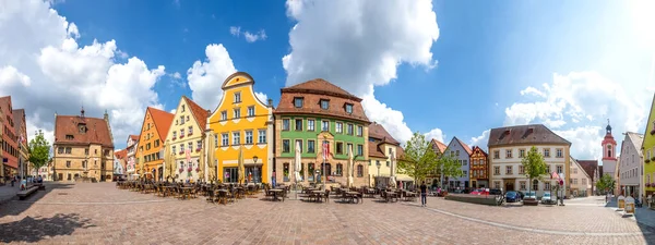 Weissenburg Történelmi Városa Bajorországban Németországban — Stock Fotó