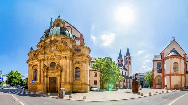 Kiliansdom Würzburg Bayern Deutschland — Stockfoto
