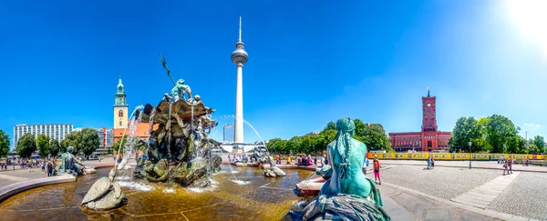 Ayuntamiento Rojo Berlín Alemania —  Fotos de Stock